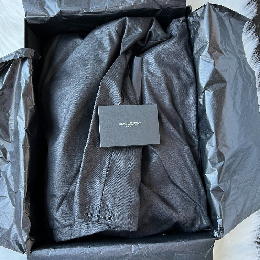 Saint Laurent Women's Black Joplin 105 Buckle B Baby Horse Size 39 - Picture 15 of 16